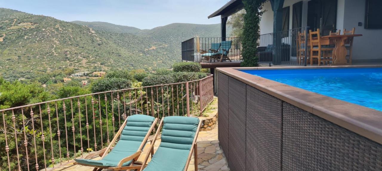 Villetta With Heated Pool And Panoramic View Торе деле Стеле Екстериор снимка