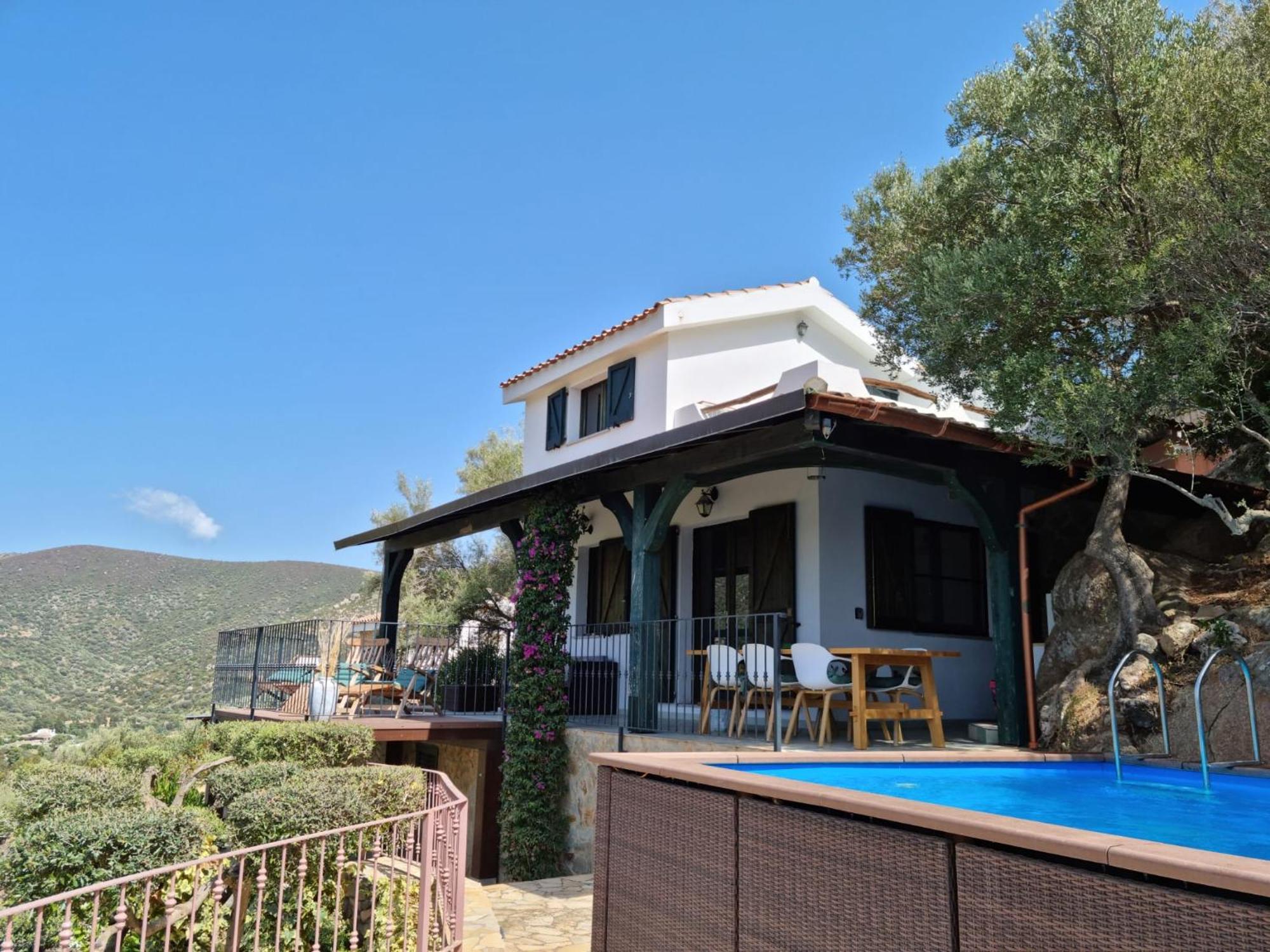 Villetta With Heated Pool And Panoramic View Торе деле Стеле Екстериор снимка